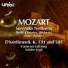 Peter Wohlert, Berlin Chamber Orchestra, Camerata Salzburg & Sandor Vegh - Mozart, W.A.: Serenata Notturna - Divertimenti, K. 131, 205